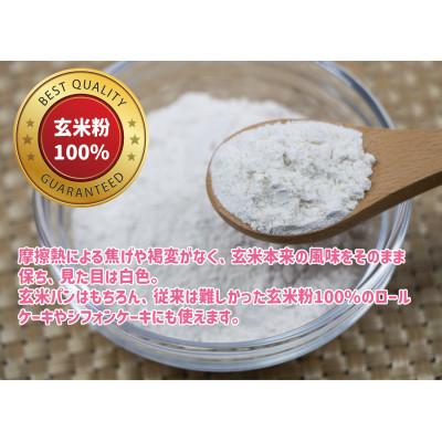 ふるさと納税 真庭市 パン・ピザ用 ミズホチカラ 玄米粉 4.5kg (900g ×5) 岡山 蒜山高原 |  | 02