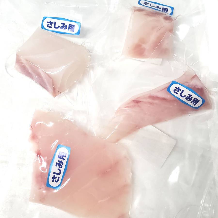 ＜山米鮮魚＞お刺身用天然クエ4～5人前（330g）