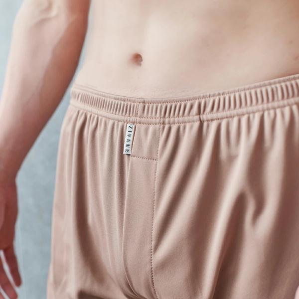 メンズ 下着 ショートトランクス 12/XLサイズ/ZIVANE/Camel 1枚/締め付け感の無い/専用BOX付き アンダーウェア