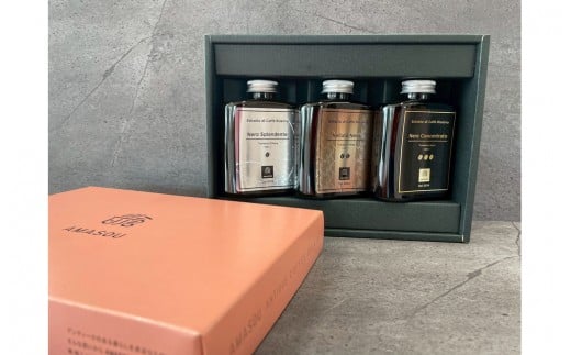 
            AMASOU Riserva カフェオレベース 250ml×3種セット
          
