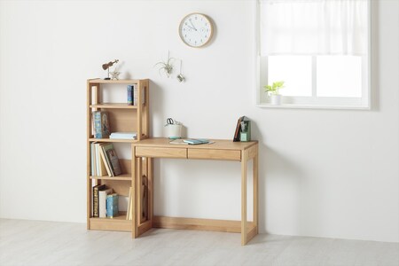 学習デスク2点セット(カルロ 100本体・45ラック)