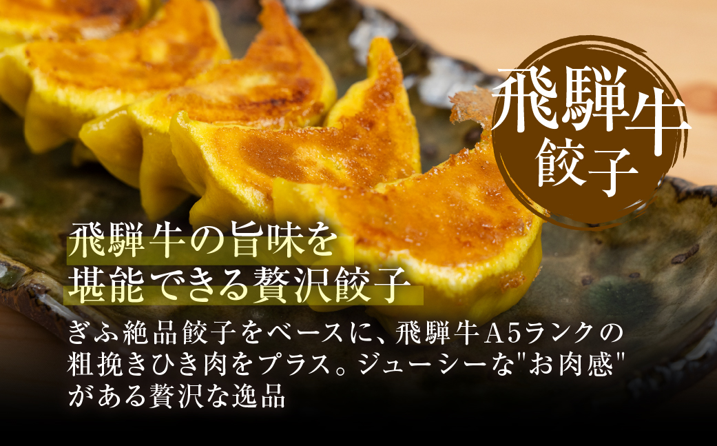 ぎふ夢餃子ミックス40個 人気餃子3種を詰め合わせ！ 冷凍餃子 食べ比べ メガ盛り 業務用 ぎょうざ ギョウザ 冷凍 グルメ お取り寄せ グルメ 冷凍食品 国産素材 飛騨牛 おりべ 織部 肉 ジューシ