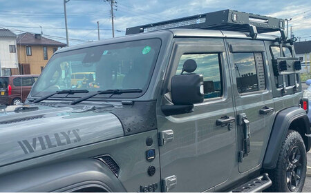 ROS FIELD ラングラー JL専用 ルーフラック / 車 くるま カー用品 アウトドア レジャー / 恵那市 / ROYAL STAGE [AUEB008]