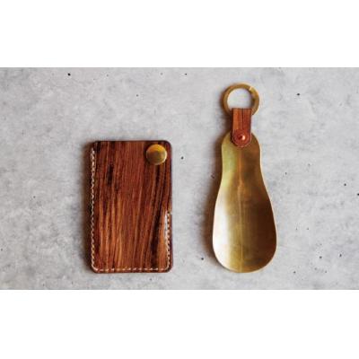 ふるさと納税 小松市 靴ベラ SHOE HORN「LEATHERS by Kei Arabuna」靴べら 革細工 |  | 01