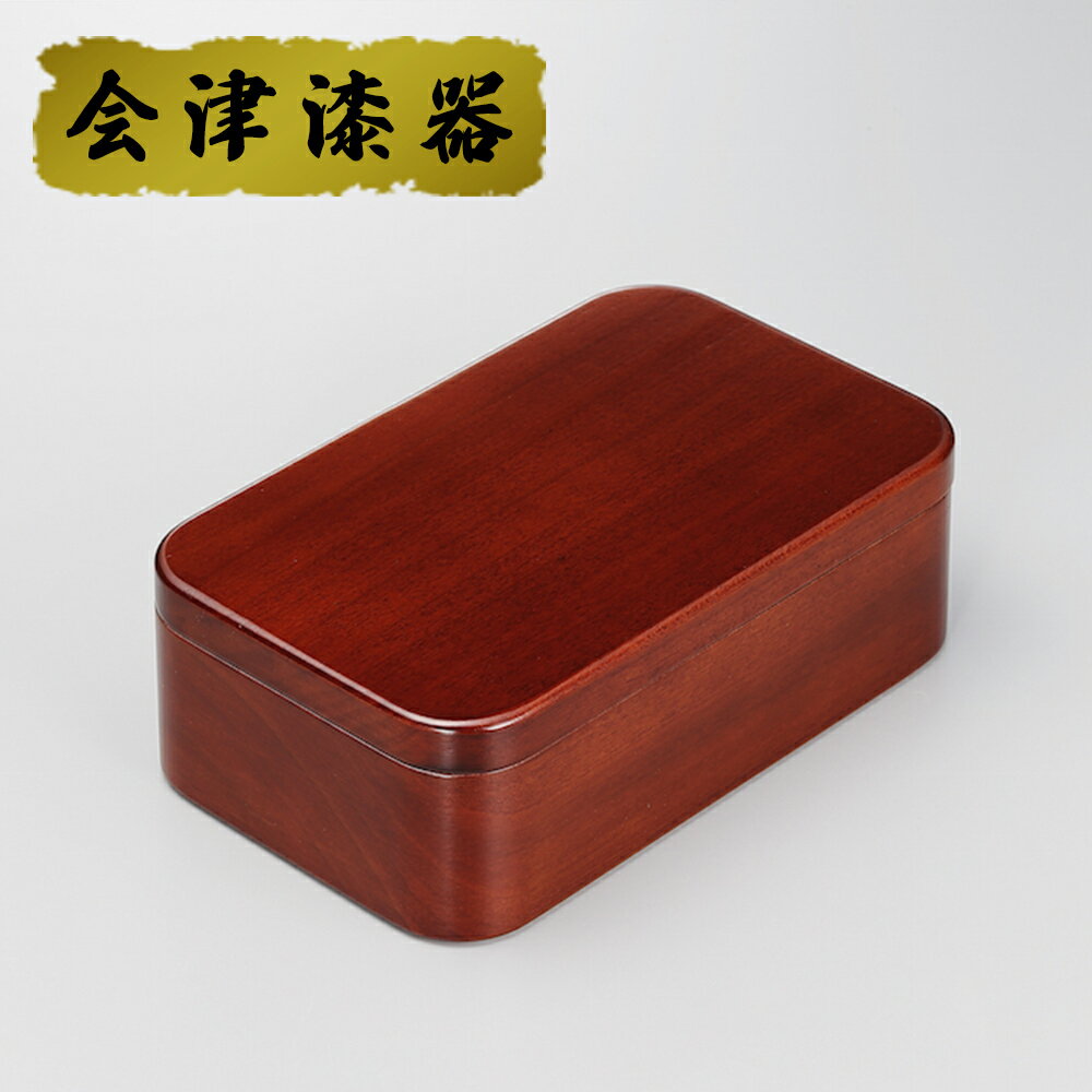 【ふるさと納税】杢目 ポプラ一段 弁当｜会津若松 漆器 特産品 [0480]