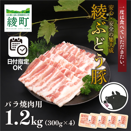 22-26_綾ぶどう豚のバラ焼肉お試しセット