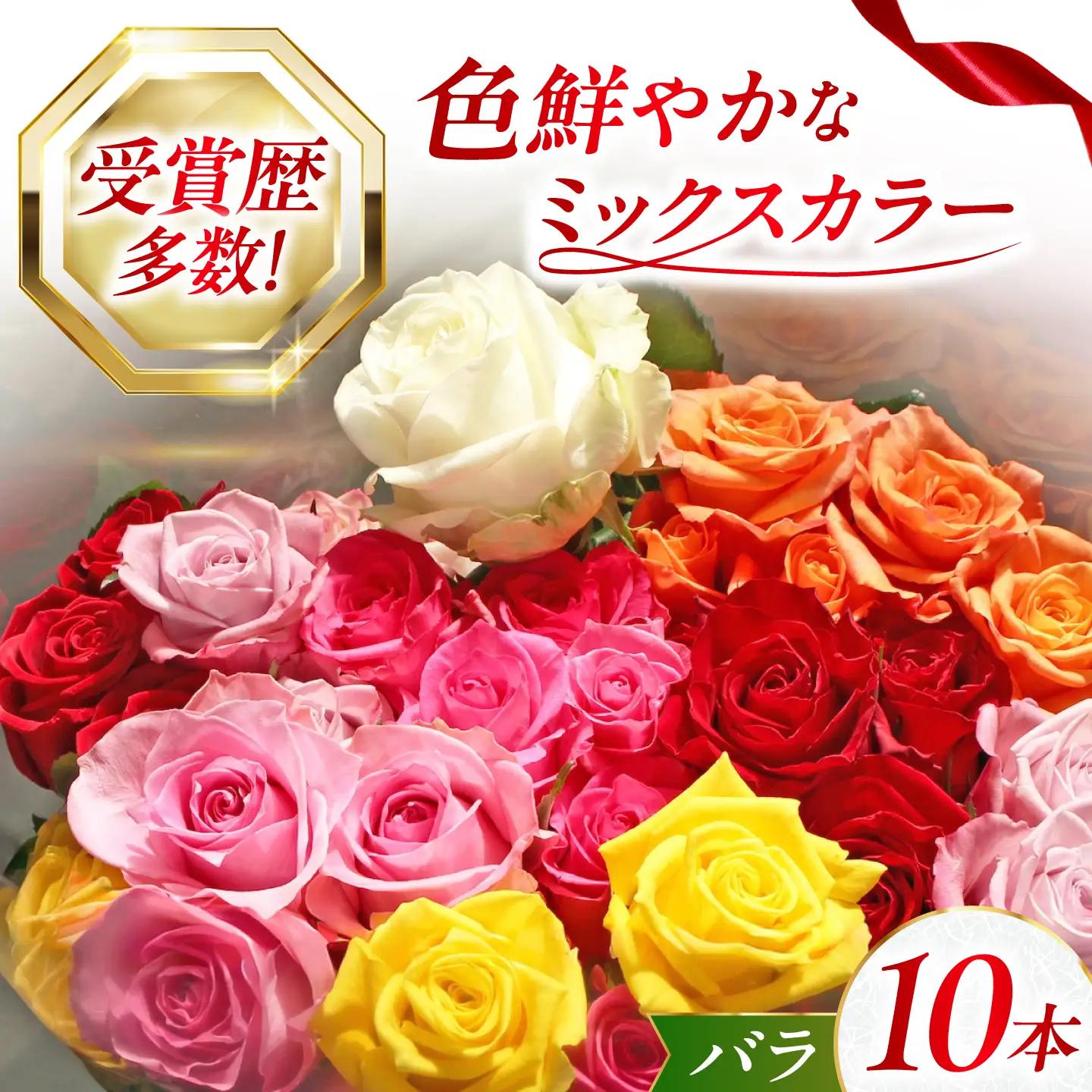 バラ 10本 [XDC001] 花束