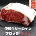 【ふるさと納税】【肉の横綱】伊賀牛サーロインブロック　5kg