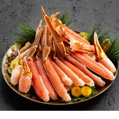 ふるさと納税 紋別市 手間なし!生ずわいがにセット約900g(カット済み)★