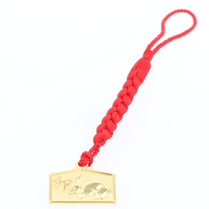 [K18] 干支絵馬根付 (12種) (柄：卯)