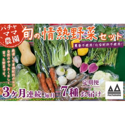 ふるさと納税 下妻市 【毎月定期便】農園自慢の情熱野菜セット7品(種類おまかせ)全3回 |  | 03