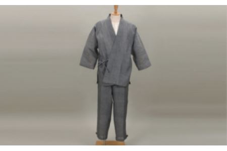 小千谷縮作務衣 グレー Mサイズ /作務衣 作務衣 作務衣 作務衣