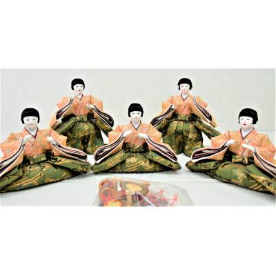 ふるさと納税 小野市 雛人形　五人囃子単品　5-B