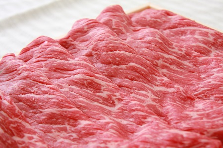奥出雲和牛赤身スライス450g 【肉質日本一！しまね和牛 ギフト 贈答用 すきやき 冷蔵 チルド 日時指定 Ａ-6】