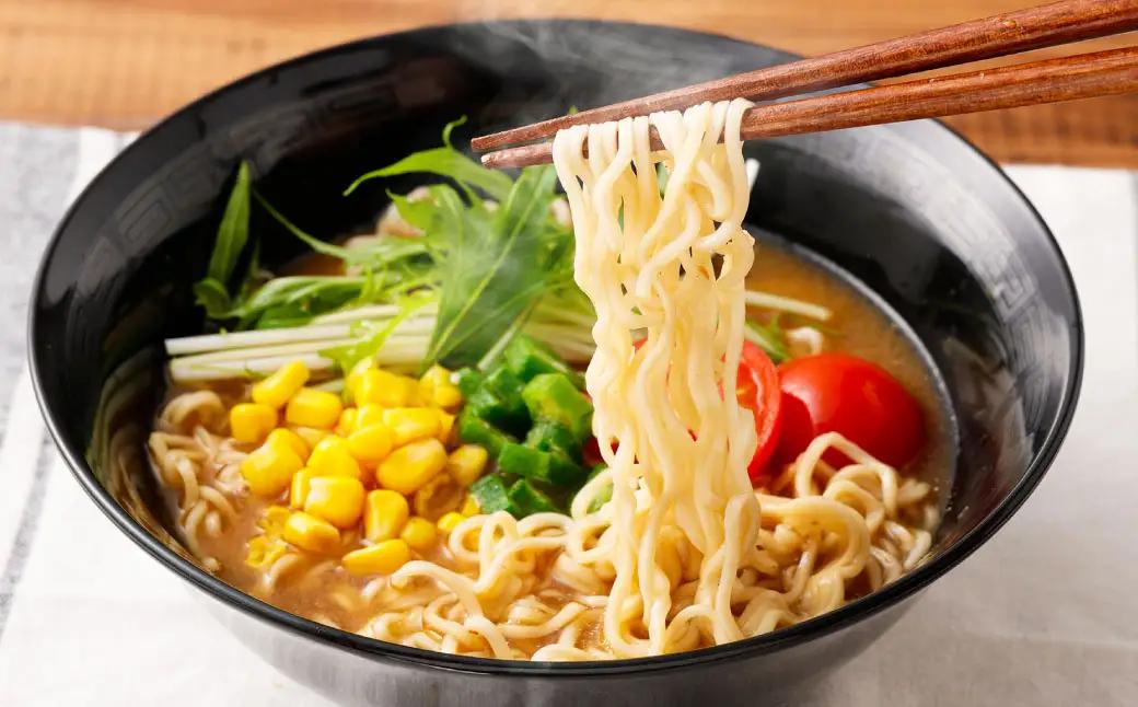 有機らーめん 20食 セット （ 2種 各10食 ） | わらべ村 インスタント 麺 袋麺 即席 即席麺 しょうゆ みそ 保存食