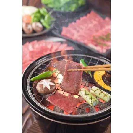 熊野牛　ロース・焼肉　500g(粉山椒付)【日高町】【配送不可地域：離島】【1218452】