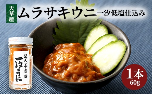 天草産ムラサキウニ（一汐低塩仕込み/60g）