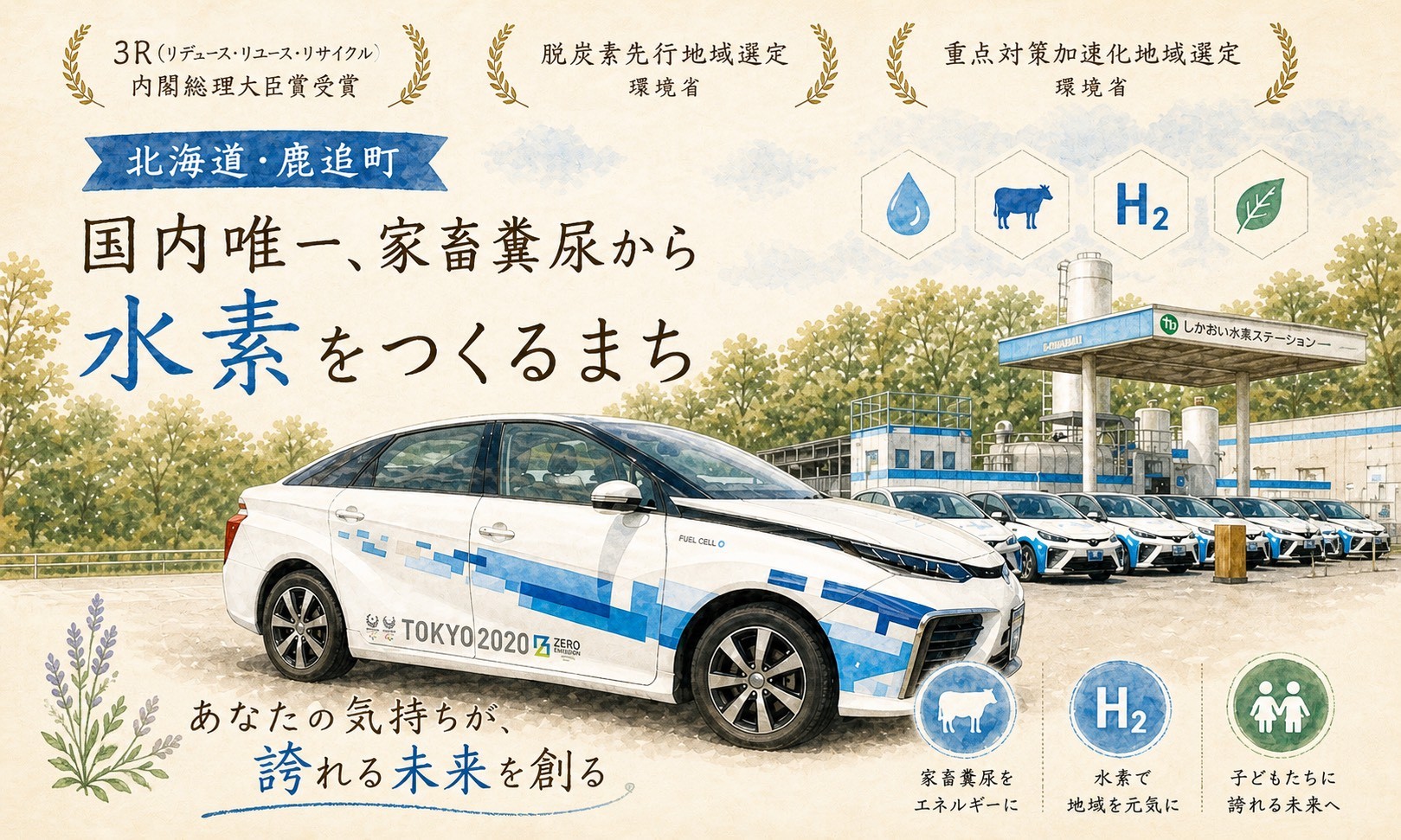 バイオマスの利用を促進しております