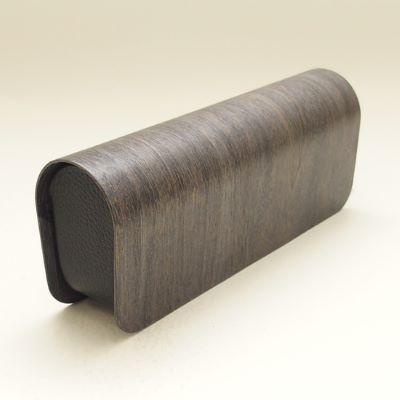 ふるさと納税 小千谷市 【雪国の無垢材使用】ストーリオ メガネケース スライド型(クルミ・ブラック) |  | 01