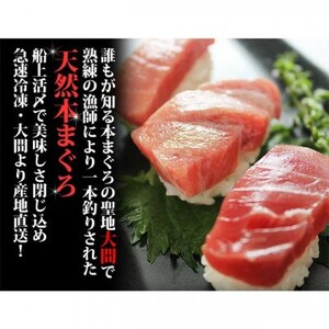 大間産本マグロ 赤身 200g前後(約2人前)【配送不可地域：離島】【1657762】