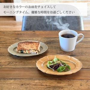 【美濃焼】 ホーソン オーバルプレート 19.5cm サビキャラメル 瑞浪市 / 窯元ロングアイランド デザート皿 食器 シンプル レンジ対応 食洗機対応[AZCU115]