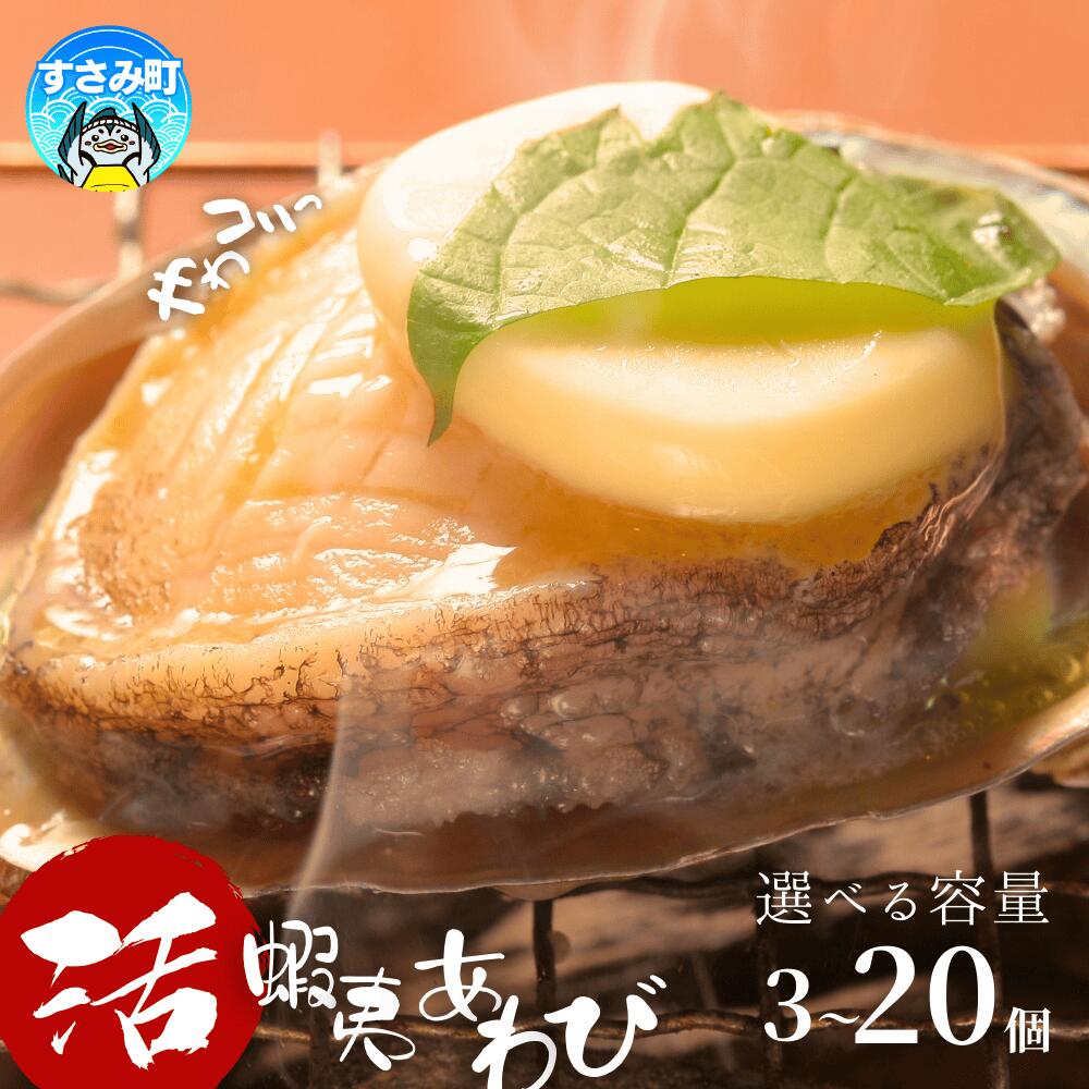 【ふるさと納税】極上！ アワビ 紀州蝦夷鮑 五つ星旅館にも出荷される極上アワビ 【選べる容量】/ 鮑 あわび 海鮮 和歌山