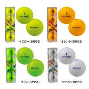 ゴルフボール  KIRA STAR 12球入 1ダース【カラー ：ホワイト】| ゴルフボール