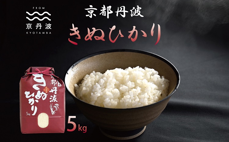 京丹波きぬひかり 5kg 令和6年産 新米 京都 精米 キヌヒカリ ※北海道・沖縄・その他離島は配送不可 [010MB002]