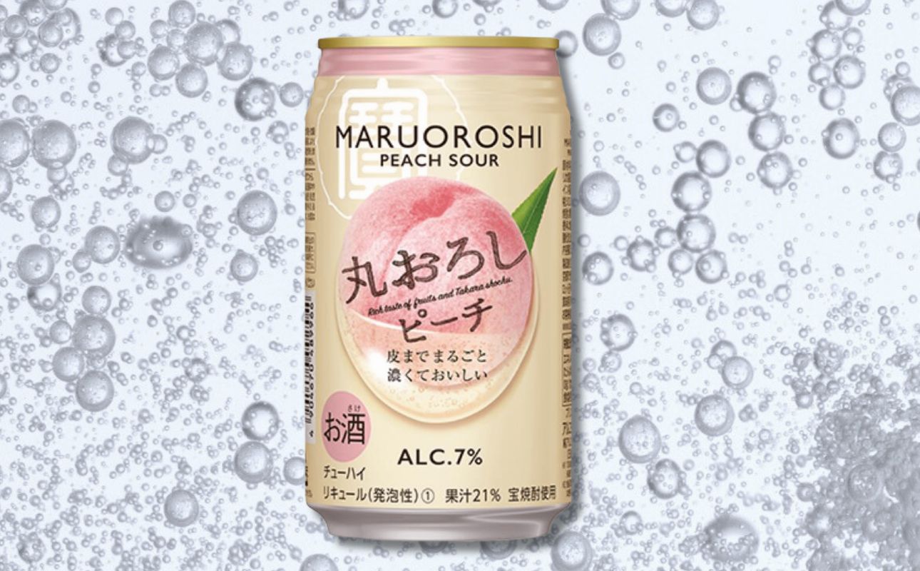 寶丸おろし〈ピーチ〉350ml缶　24本【タカラ TaKaRa お酒 酒 アルコール チューハイ 缶チューハイ ハイボール 濃厚 サワー 350ml ピーチ おろし 爽快 爽やか 健康志向 美味しい 