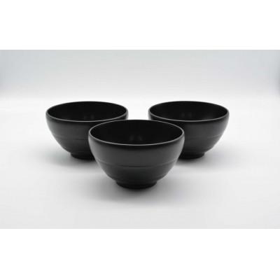 ふるさと納税 高野町 汁椀　墨　3個入り　S-4120