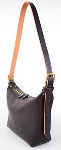 【minca】】栃木レザーのショルダーバッグ02M 斜めがけ コンパクトサイズ/Shoulder bag 02M/ブラック　533