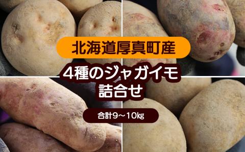 令和5年厚真産！魅惑の４種類じゃがいも食べ比べセット《数量限定》