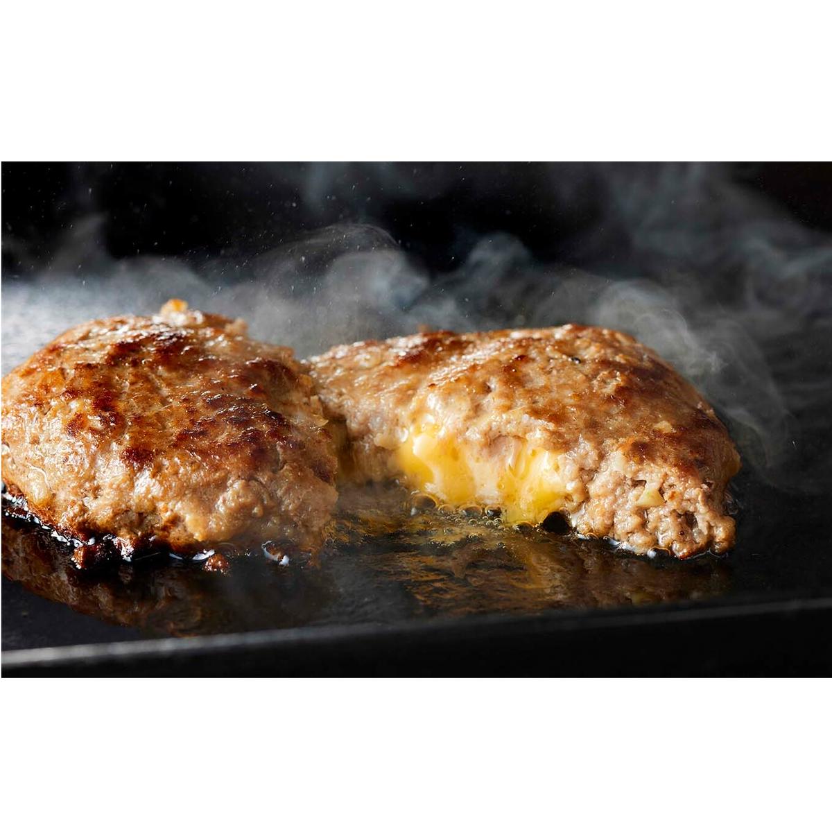 北海道産 黒毛和牛 こぶ黒 チーズ イン ハンバーグ 15個  和牛 牛肉 ハンバーグ 挽肉_イメージ2