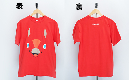 キーコ　赤Tシャツ（大人用）と赤トートバッグセット XXLサイズ