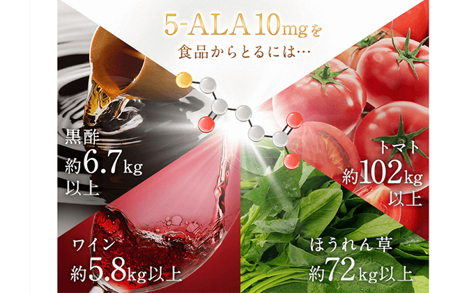 DHC 5-ALA(ファイブアラ) 30日分 健康食品 ビタミン コエンザイム 老化 加齢 中高年 サポート 健康 ヘルシー サプリ 美容 人気 厳選 袋井市