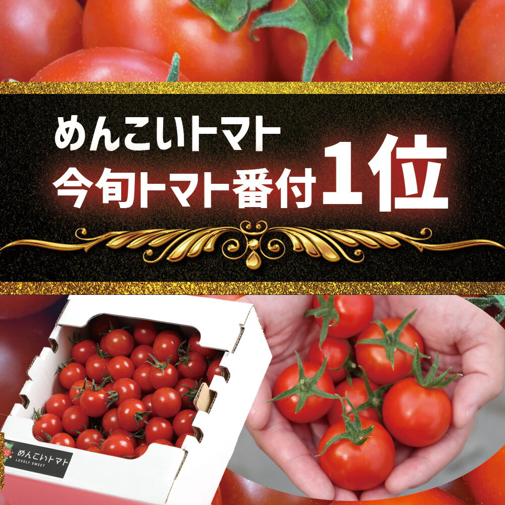 【ふるさと納税】 甘い！ 美味い！『 めんこいトマト』 フルーツトマト 1kg 1000g 品種 フルティカ [ 新鮮 アイメック 次世代農法 今旬トマト番付 1位 獲得 フルーツ トマト 野菜 農業 岩手 陸前高田市 先行予約 2025.1月から順次発送 ] ★ テレビ で 紹介 されました！