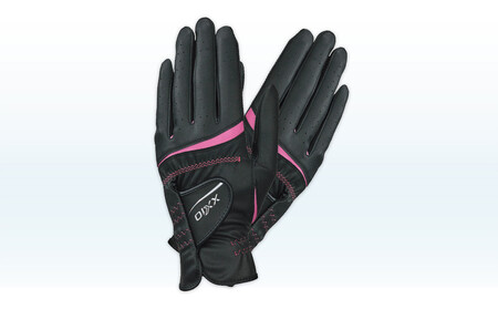 【高島屋選定品】ゼクシオレディースグローブ GGG-X022WW両手用 ブラック20cm