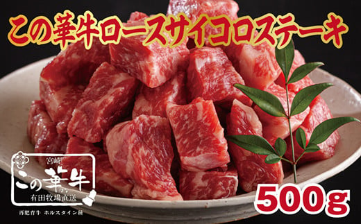 
この華牛 サイコロステーキ 500g《国産牛100%》 宮崎有田牧場直送 [赤身 赤身肉 牛肉 お肉 贈答用 ギフト ステーキ ブランド牛 宮崎県高原町]
