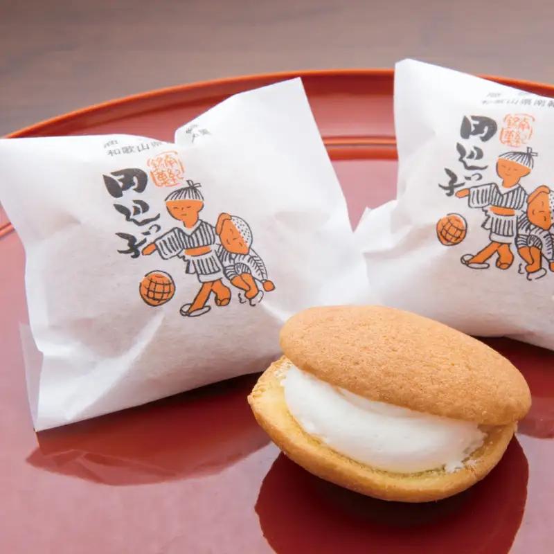 銘菓 田辺っ子12個入・七福もなか12個入セット / 銘菓 お菓子 スイーツ 和菓子 個包装 小分け プレゼント ギフト ご家庭用 贈答 和歌山 バター クリーム お土産 お取り寄せ 田辺市 もなか 