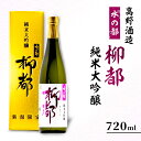 【ふるさと納税】高野酒造 水の都 柳都 純米大吟醸 720ml　【お酒・日本酒・純米大吟醸酒】