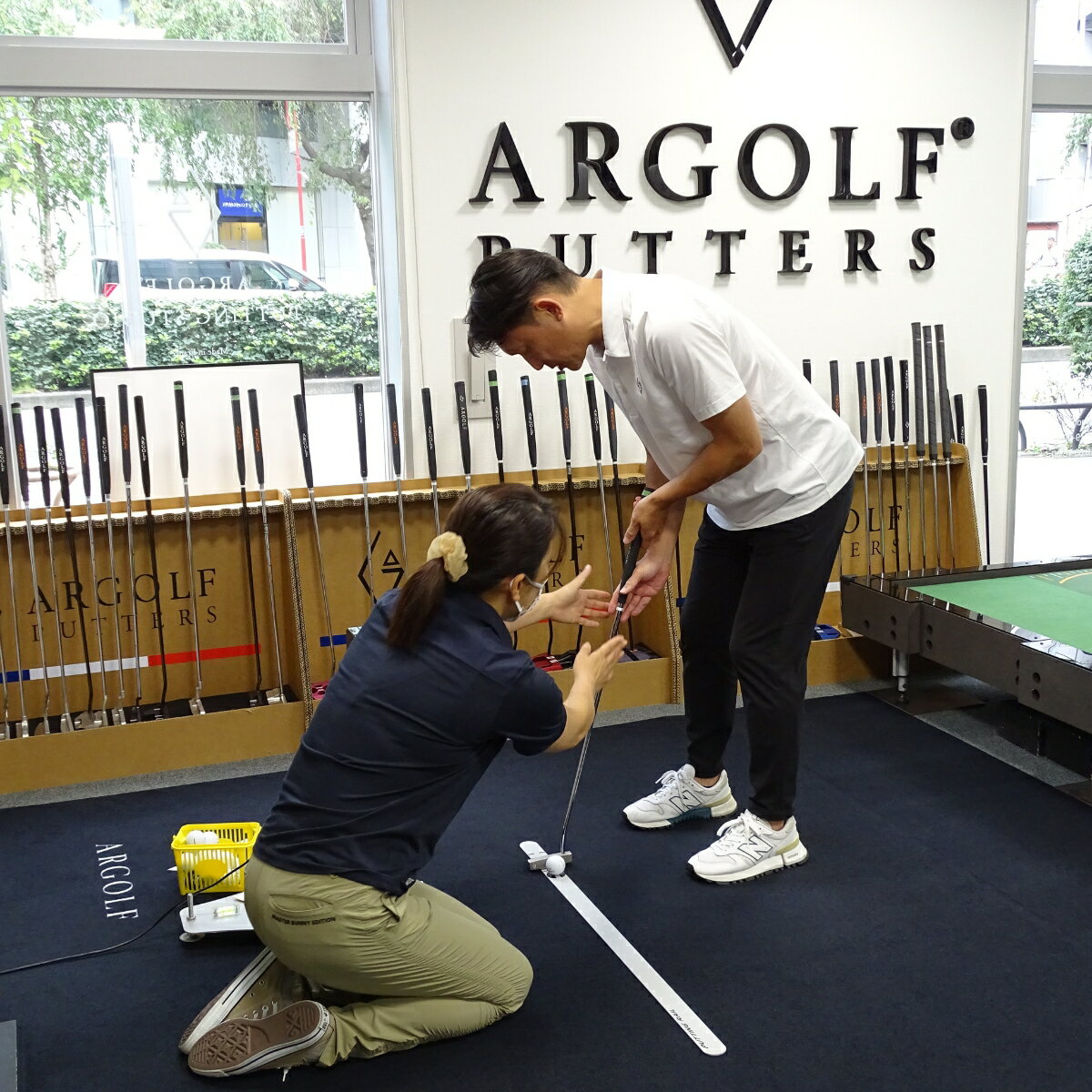 【ふるさと納税】[ARGOLF]パターフィッテイング 90分チケット 100000円 10万円 十万円