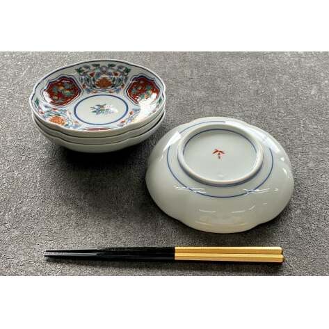 有田焼【其泉】草花果実文 銘々皿（16cm）4枚 賞美堂本店 A40-215_イメージ4