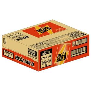 リアルゴールド 190ml缶×30本_飲料・ドリンク 炭酸飲料 ジュース _【1484190】