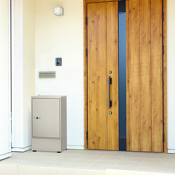 【ふるさと納税】簡単設置 宅配ボックス 85cm 屋外 完成品 防水 宅配box [グリーンライフ] 【067P002】