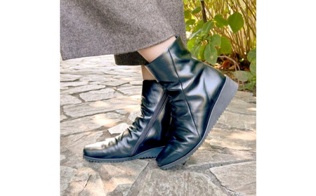 【神戸靴】履いてる方が心地いい職人手作りブーツ（撥水革＆防滑底使用）