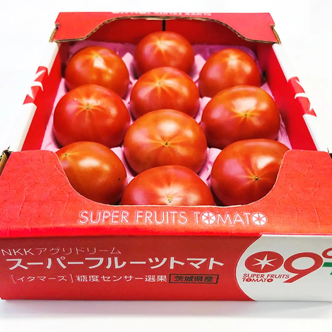 《 2027年 収穫分 》全3回 定期便 スーパーフルーツトマト 小箱 約800g × 1箱 × 3回 糖度9度以上 先行予約 定期便 3ヶ月 茨城県 桜川市 KEK 国産 トマト フルーツトマト ブ