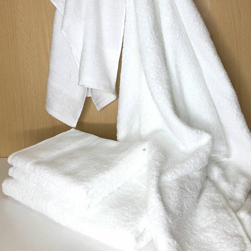 【ふるさと納税】白タオルセット（抗ウイルス加工）※ ホワイト 単色 バスタオル フェイスタオル 泉州タオル 普段使い 新生活 新生活応援