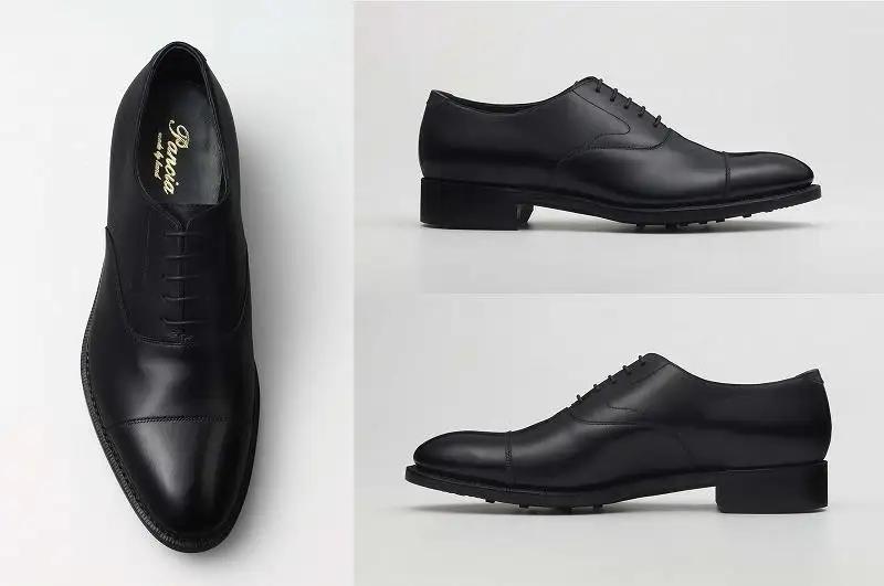 革靴 キャップトゥオックスフォード（ハンドソーン・ウェルテッド製法／博多製造） 22.5cm