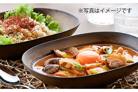 【波佐見焼】ブロンズゴールド オーバルボウル 3枚セット 食器 皿 【長十郎窯】 [AE17]