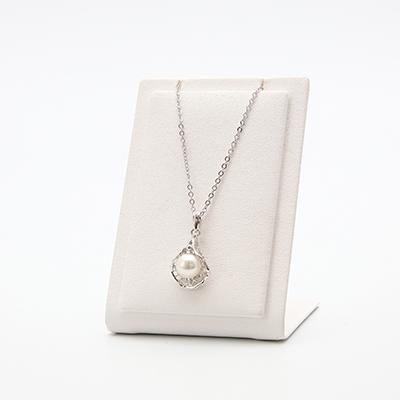 ふるさと納税 長崎県 あこや真珠シルバーデザインペンダント　T-7 |  | 01